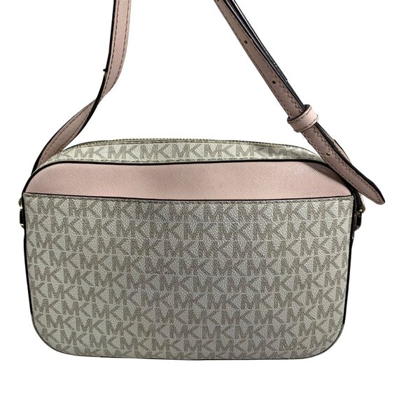 Michael Kors Jet Set East West Signature Saffiano Leather Crossbody Bag - Picture 5 of 15